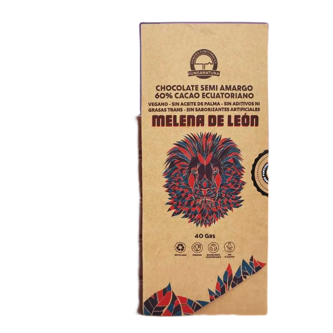 Chocolate con Melena de León Nebuna — Melena de León · Chocolate